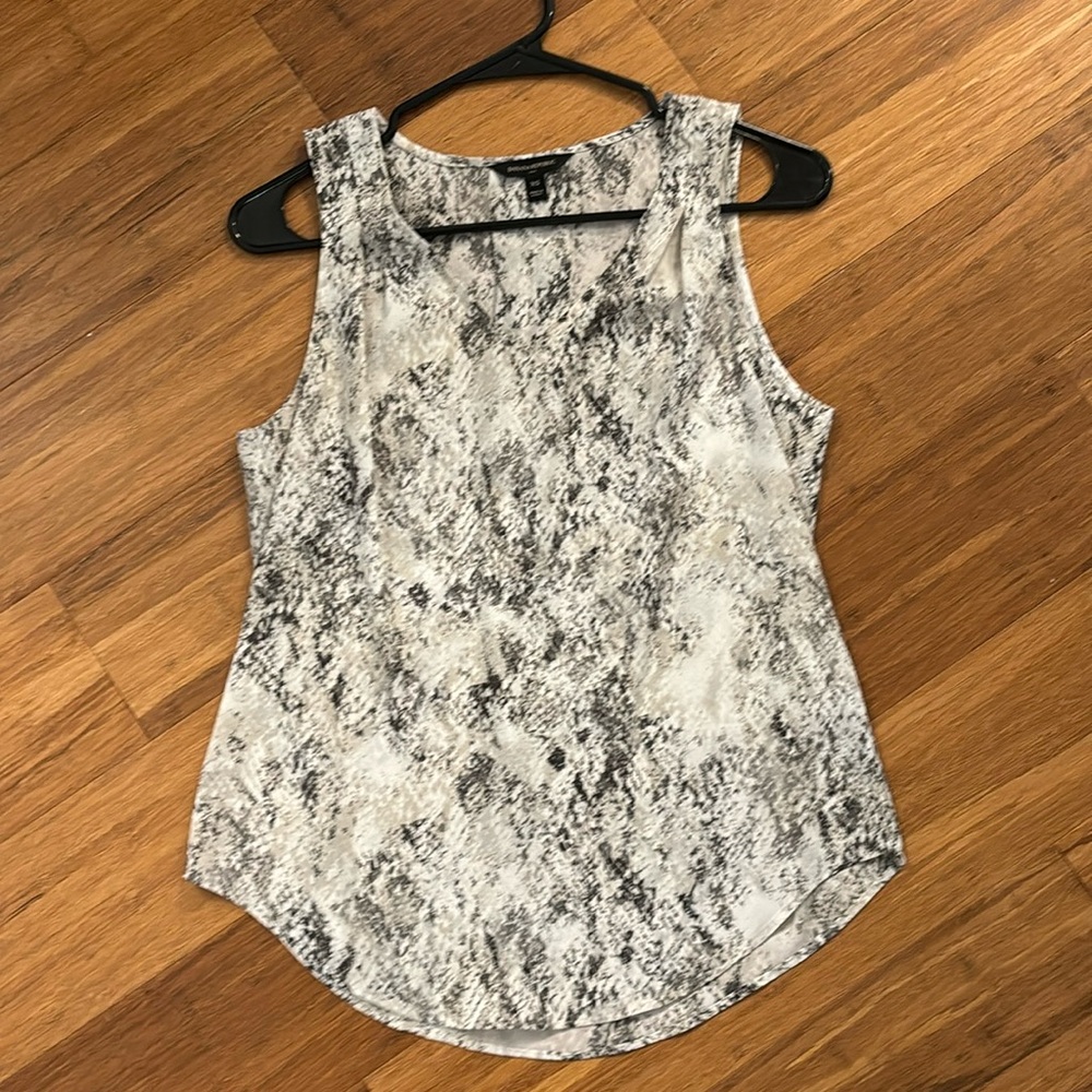 Banana republic snakeskin blouse